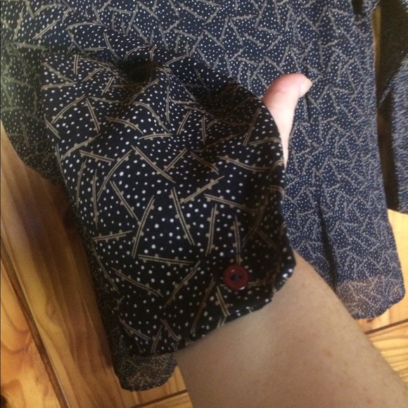 Vintage 80’s Shear Diversity Blouse - Picture 5 of 9